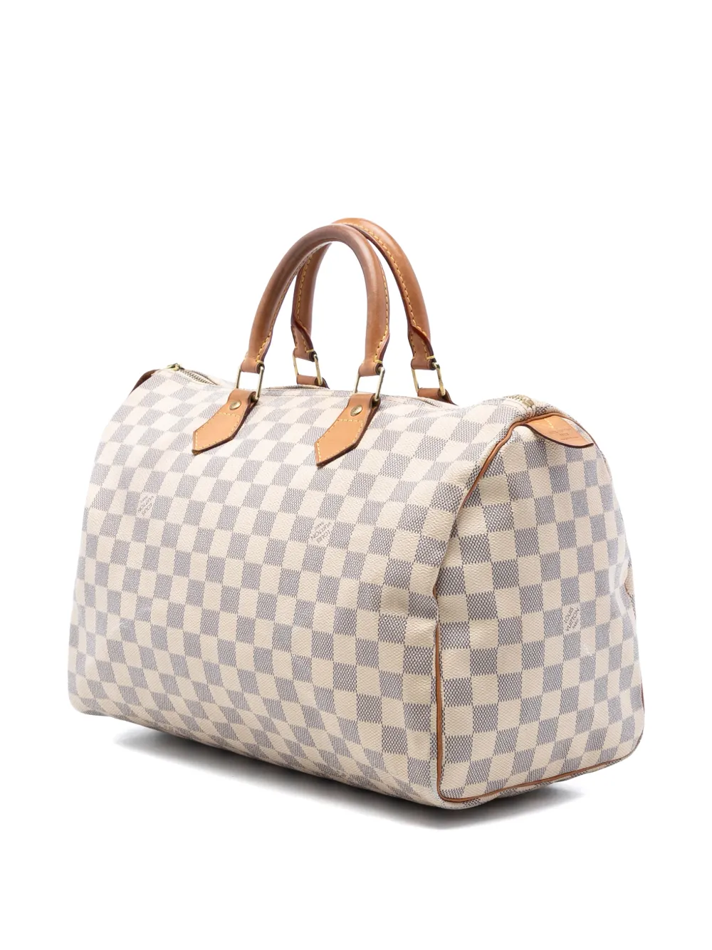 2011 Damier Azur Speedy 35 Boston Bag