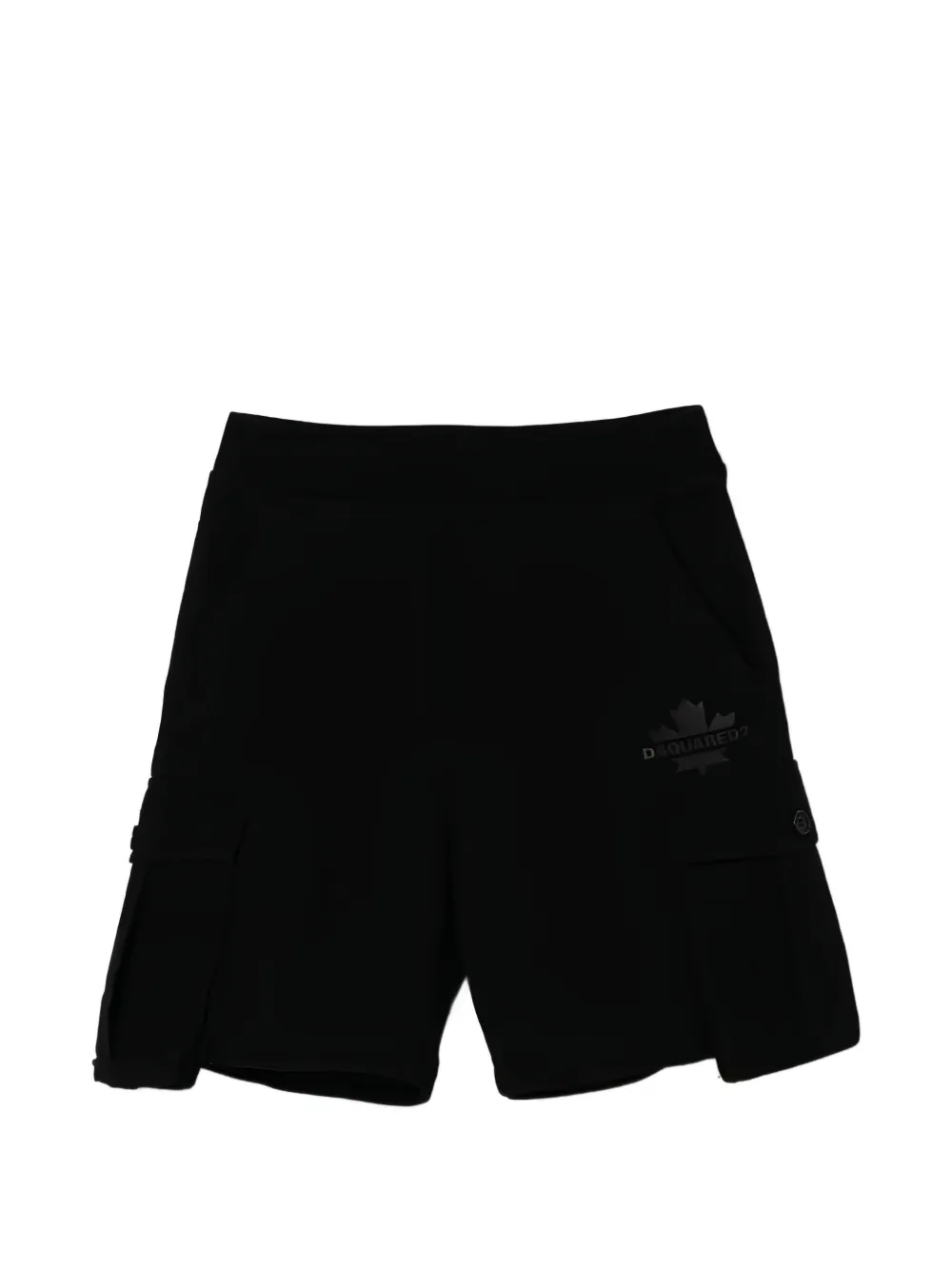 DSQUARED2 KIDS logo-detail cargo shorts - Nero