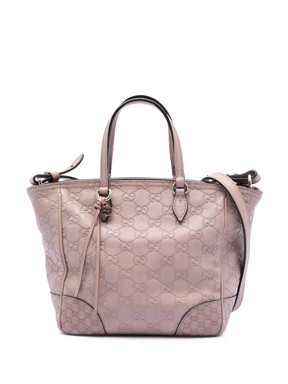 Gucci Pre-Owned 2016-2026 Small Guccissima Bree satchel - Rosa