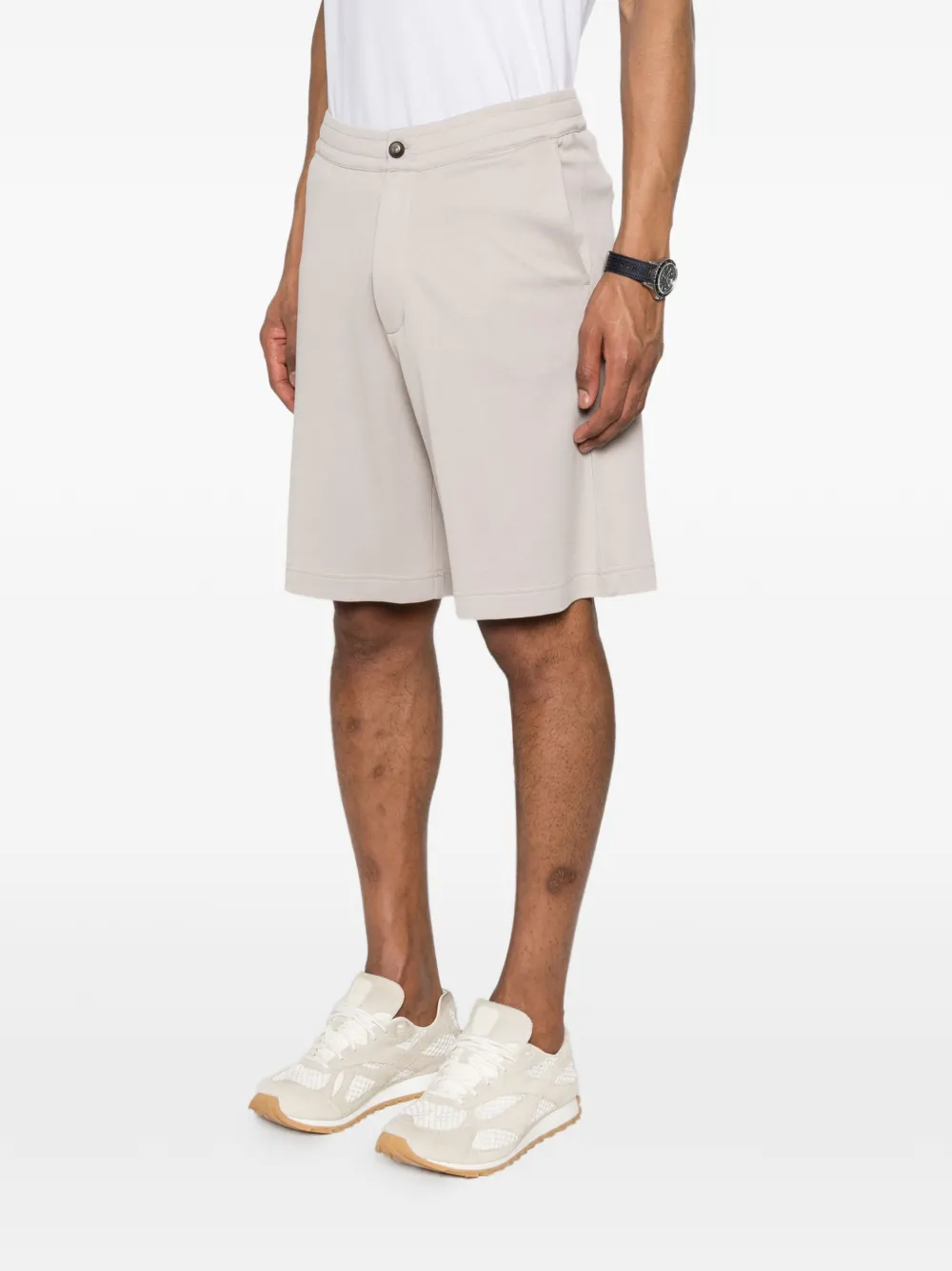 Herno Buttoned Shorts - Neutrals 
