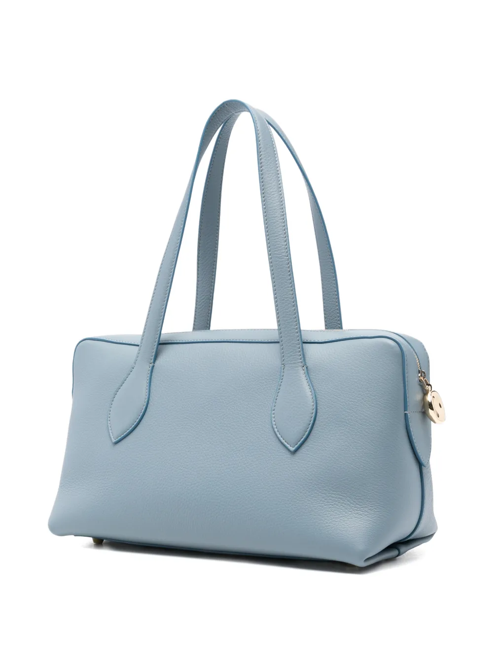 JOSEPH Leren schoudertas met handvat Blauw