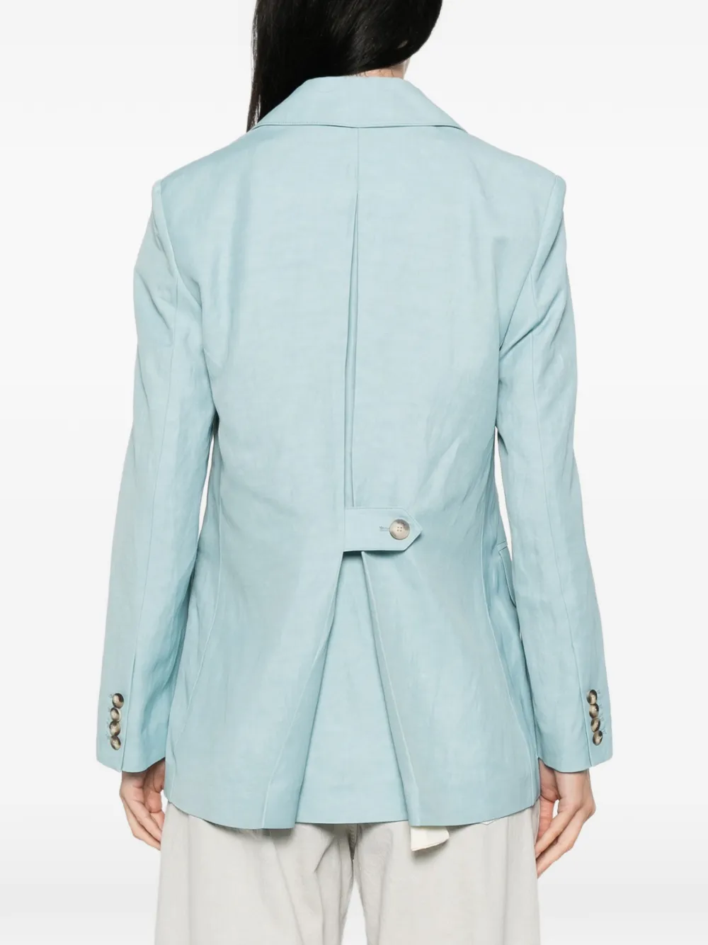JOSEPH Linnen blazer Blauw