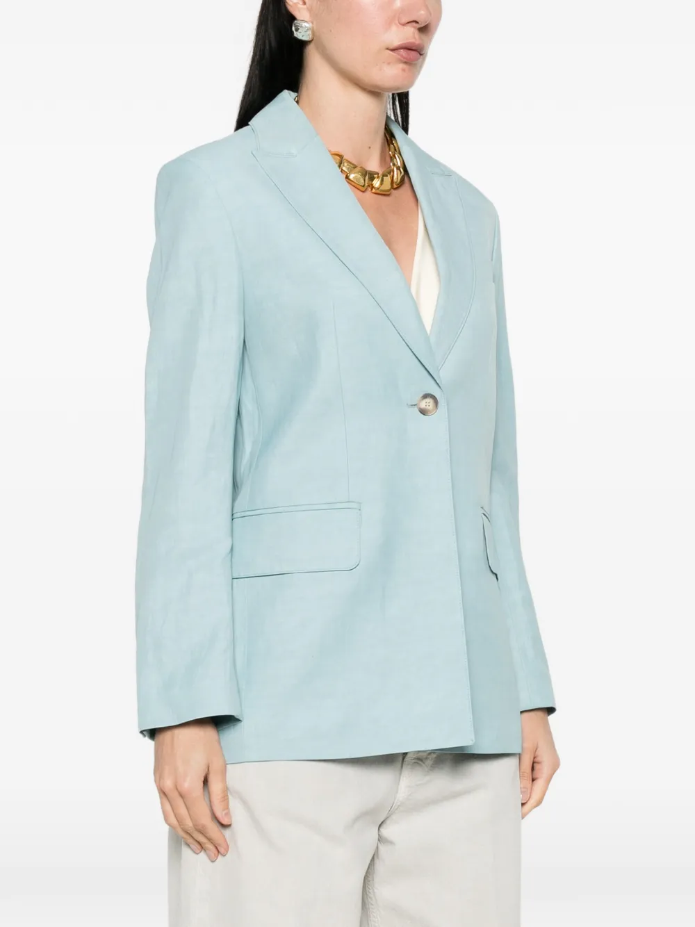  Joseph Blazer Liviano De Lino - Azul 