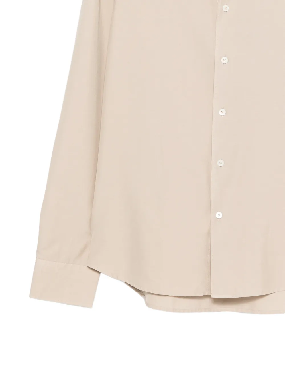 Canali Overhemd Beige