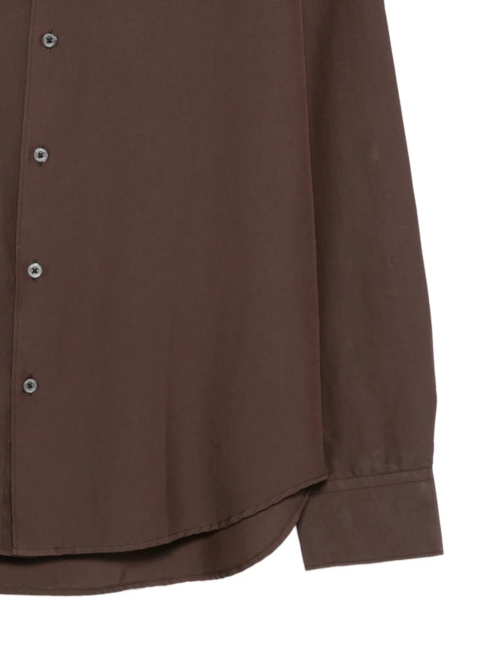 Canali Overhemd Bruin