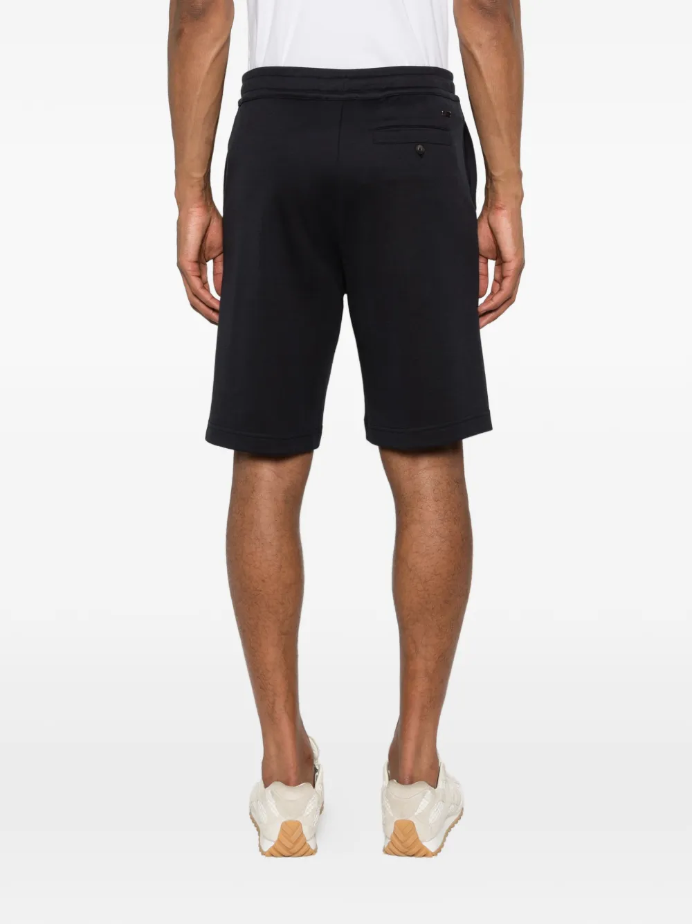 Herno Shorts met knopen Blauw