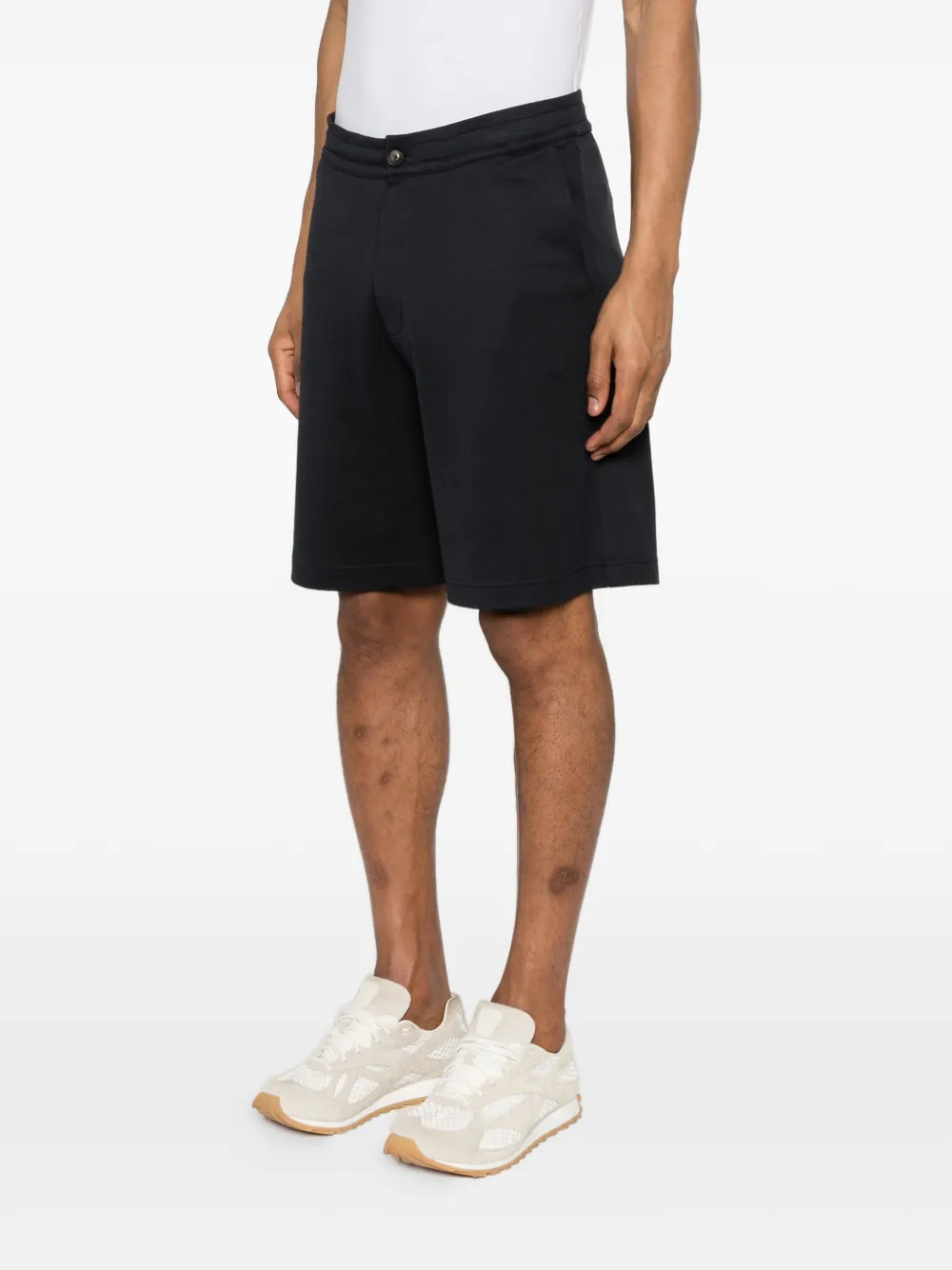  Herno Buttoned Shorts - Blue 