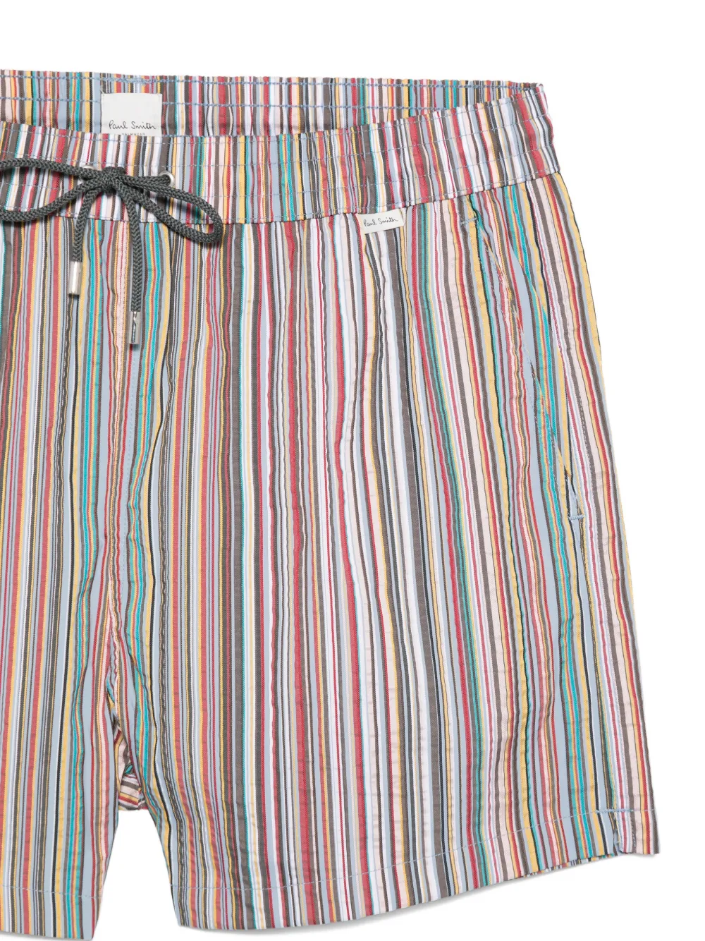  Paul Smith Striped Swim Shorts - Red 