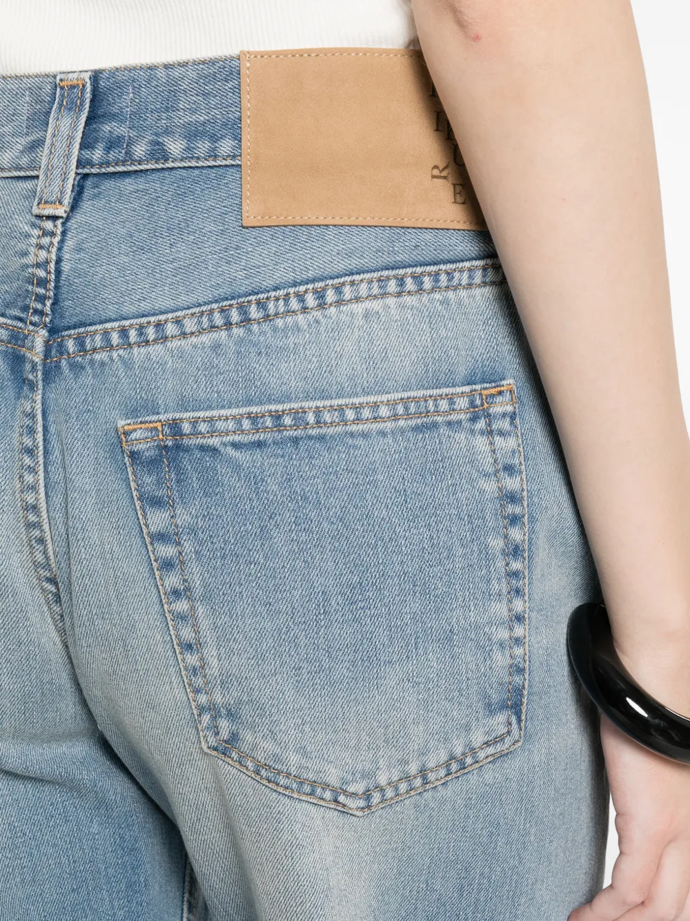 Haikure Straight jeans Blauw