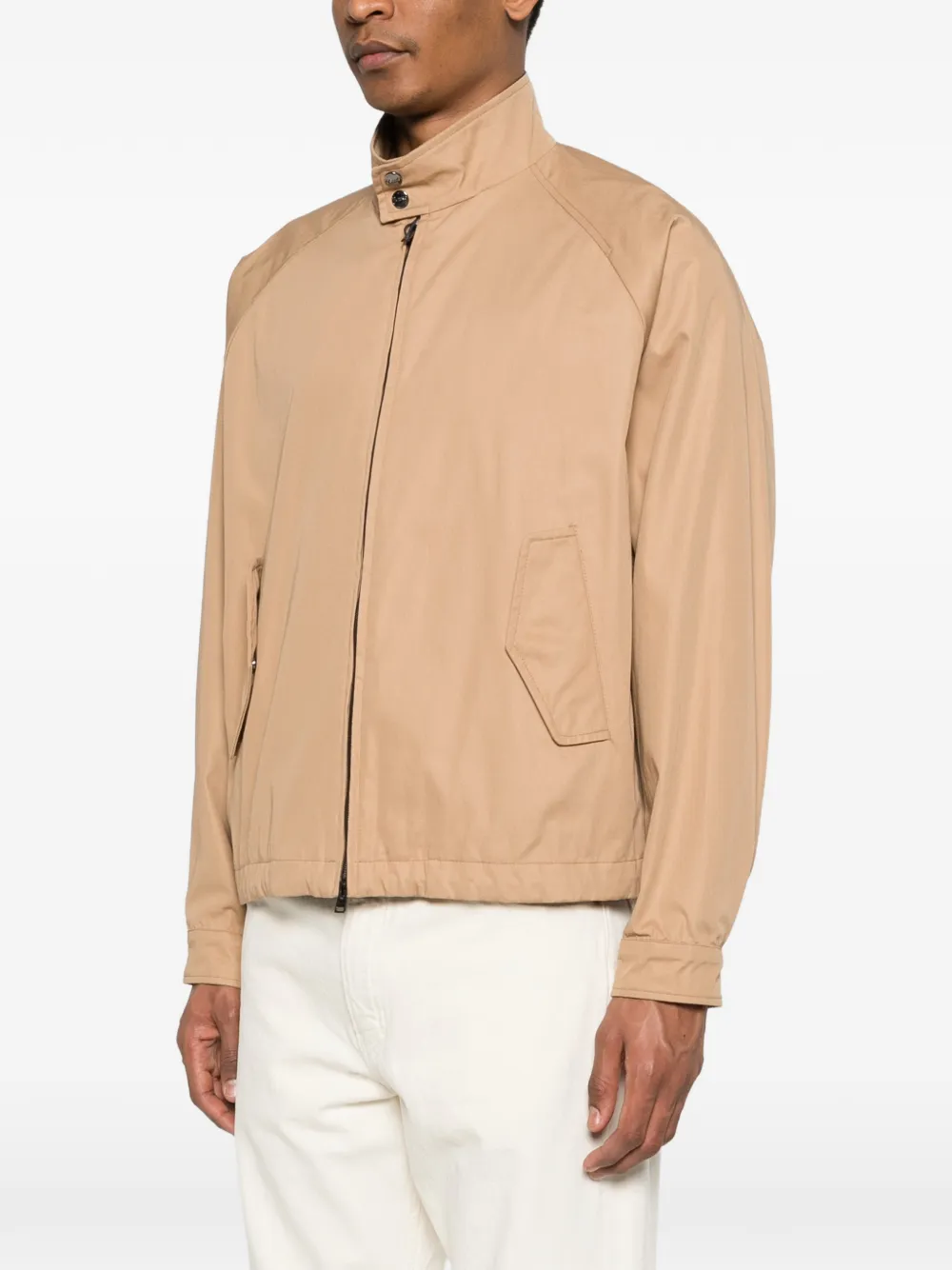  Herno Zip-up Flap-pocket Jacket - Neutrals 