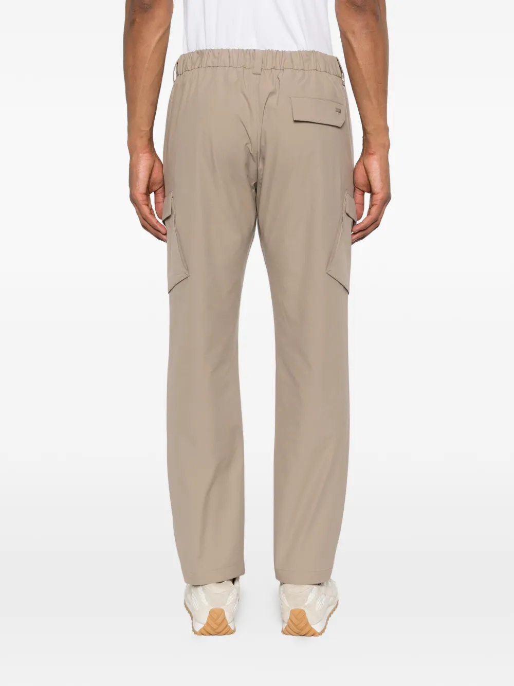 Herno Cargo broek met riemlus Beige