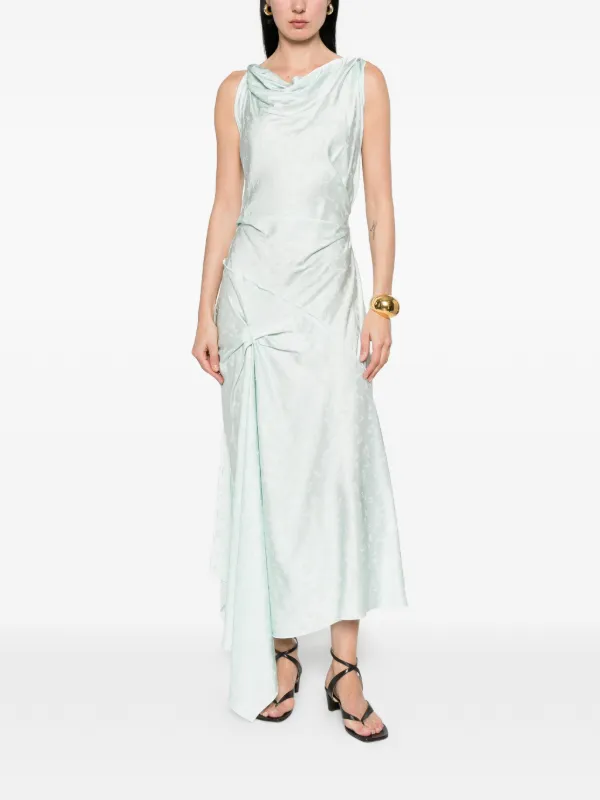grey tight maxi dress Helsa Claudetta in LowStock:42572162793523 main image 1