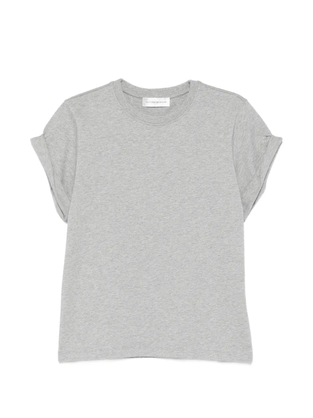 Victoria Beckham T-shirt con ruches - Grigio