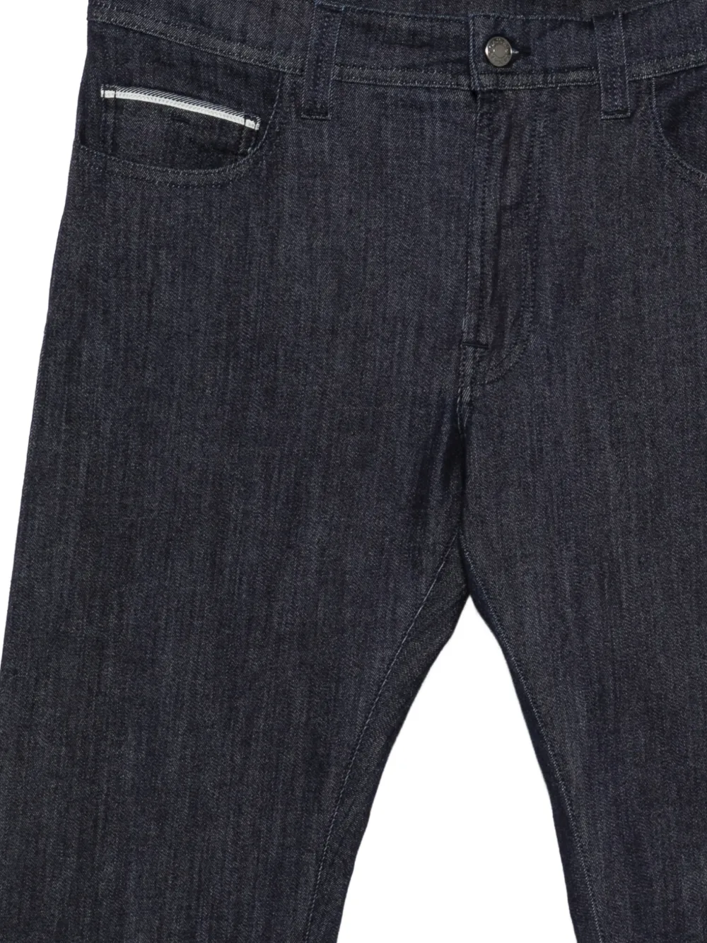 Canali Jeans met vijf zakken Blauw
