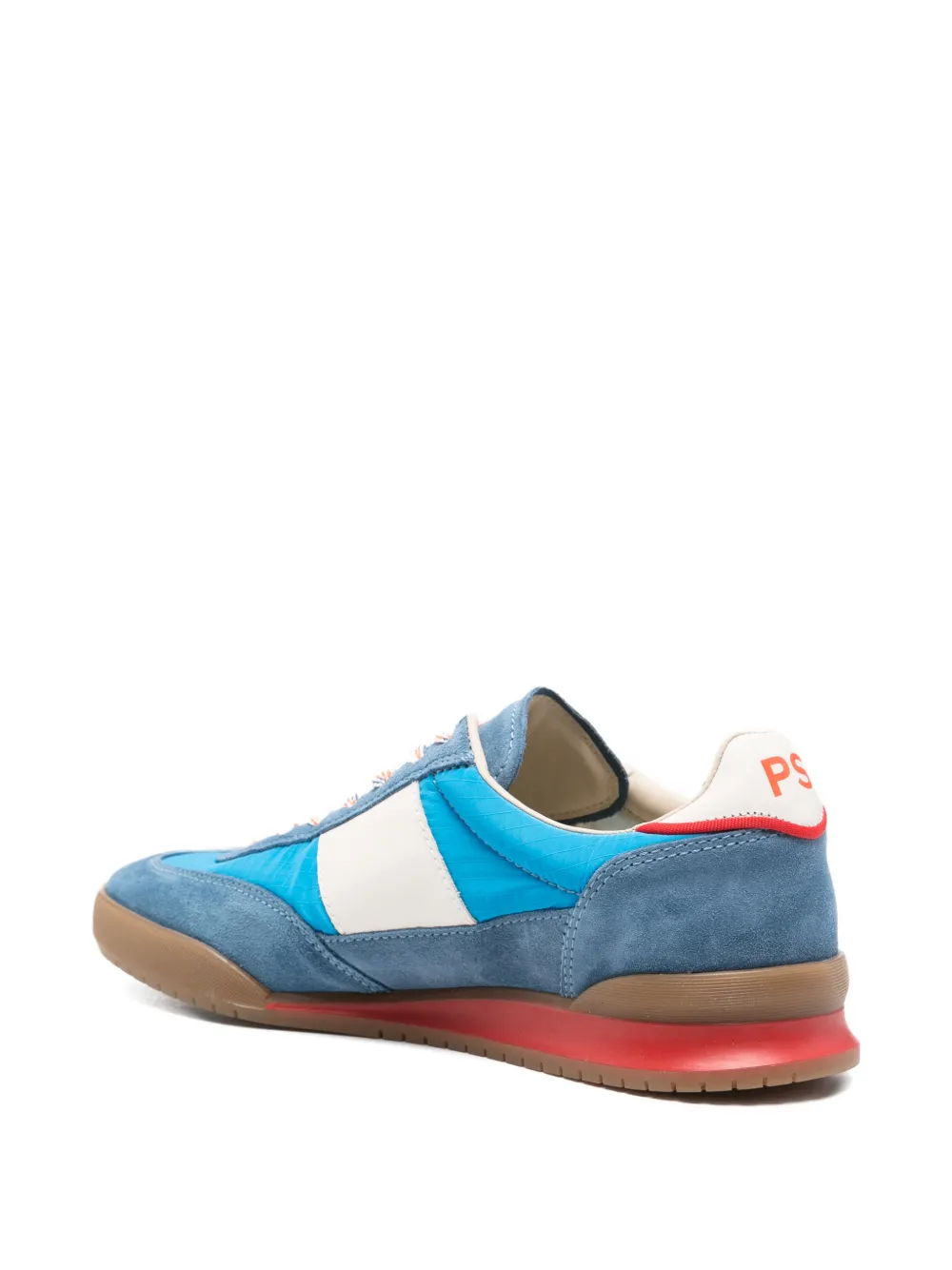 PS Paul Smith Dover sneakers met suède vlak Blauw