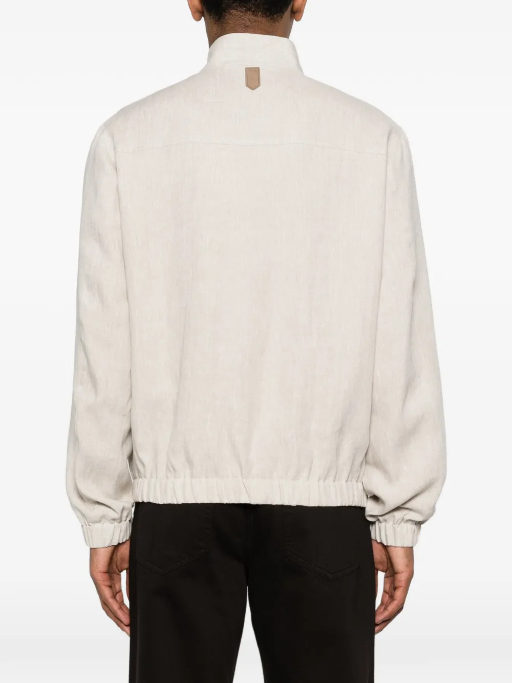 Canali Jack met rits Beige