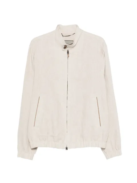 Canali zip-up jacket