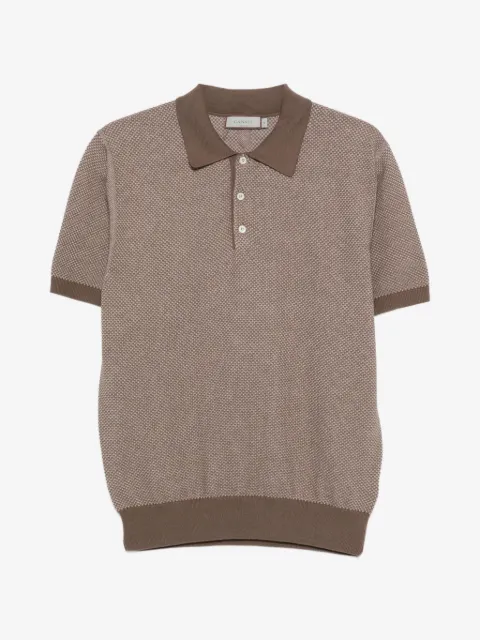 Canali polo à motif géométrique