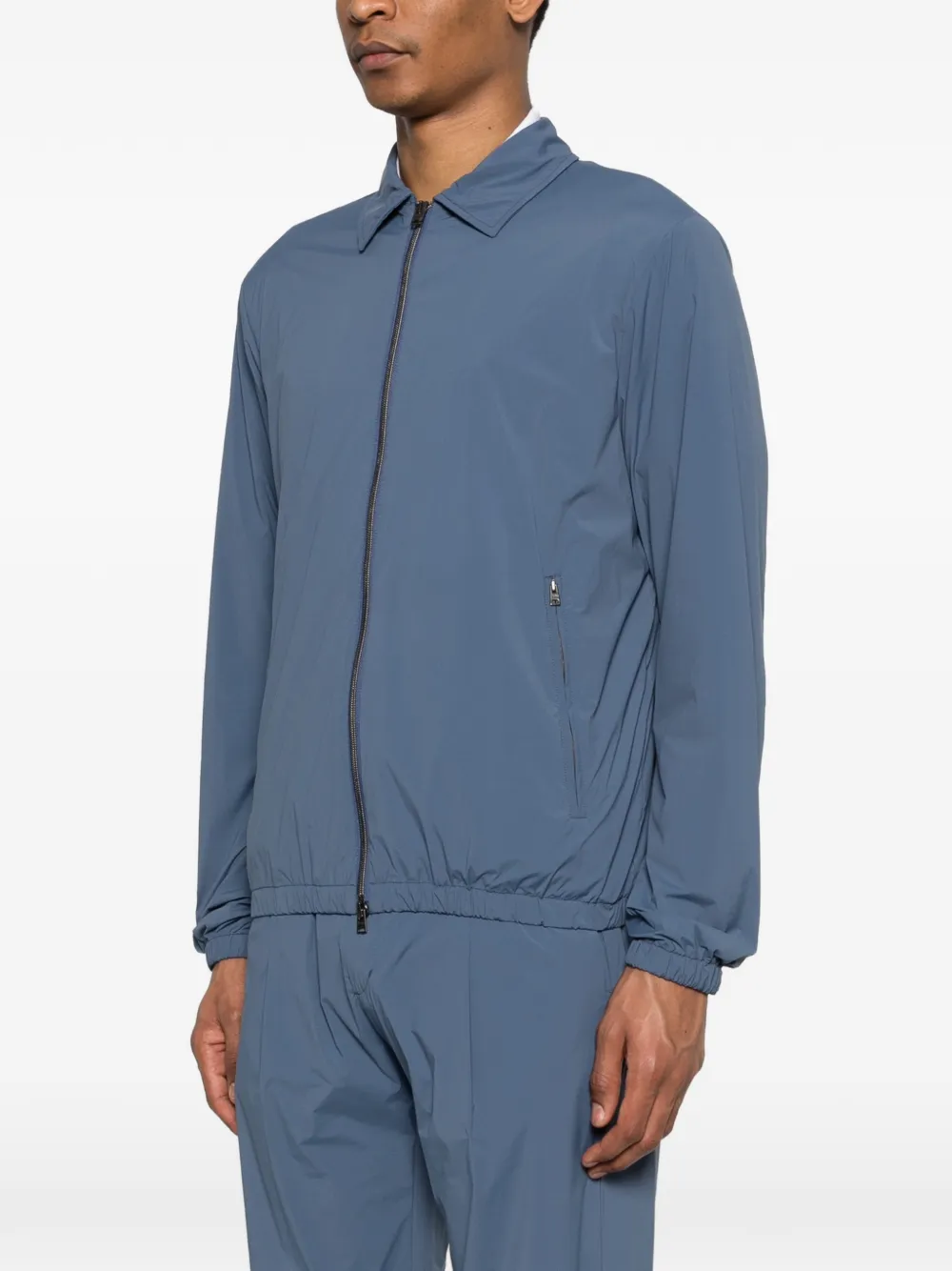 Herno Jack met ritssluiting Blauw