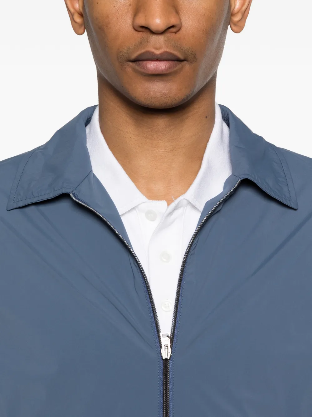 Herno Jack met ritssluiting Blauw
