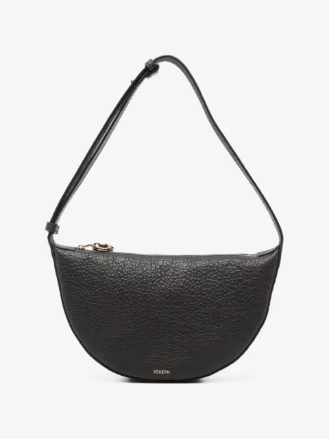 JOSEPH bolsa de hombro Bean con piel texturizada