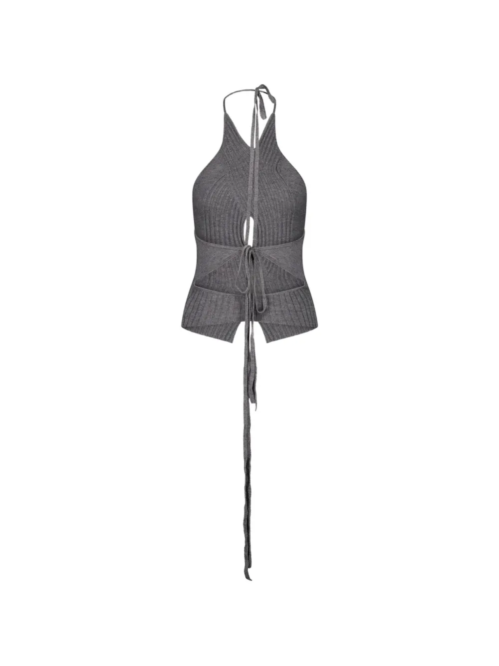  Srvc Studio Halterneck Tank Top - Grey 