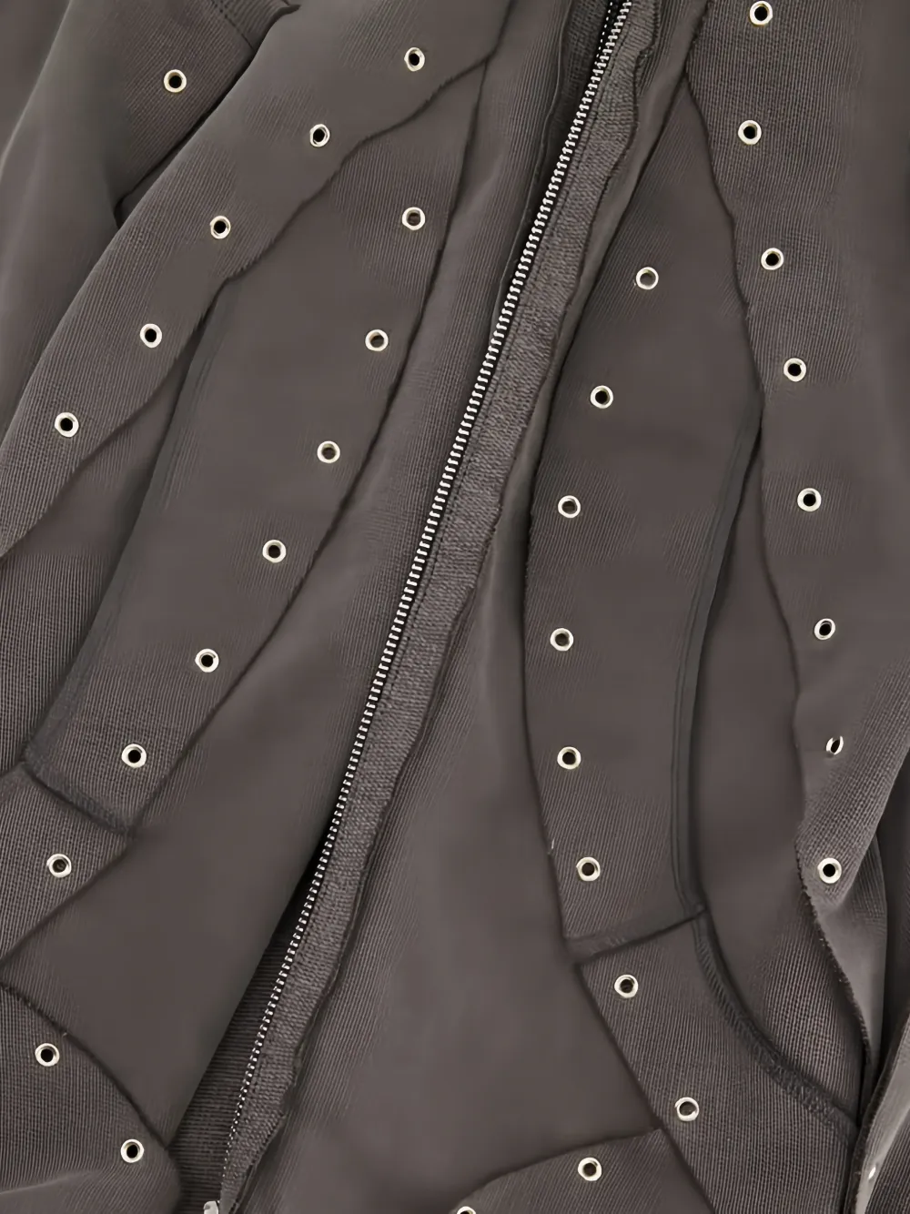  Srvc Studio Sudadera Con Detalle De Ojales - Gris 