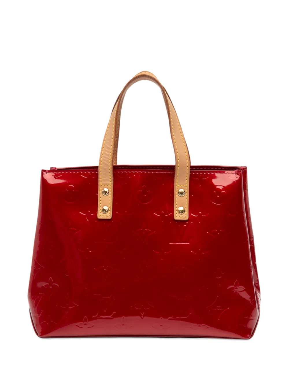 Louis Vuitton Pre-Owned 2007 Monogram Vernis Reade PM handbag - Rosso