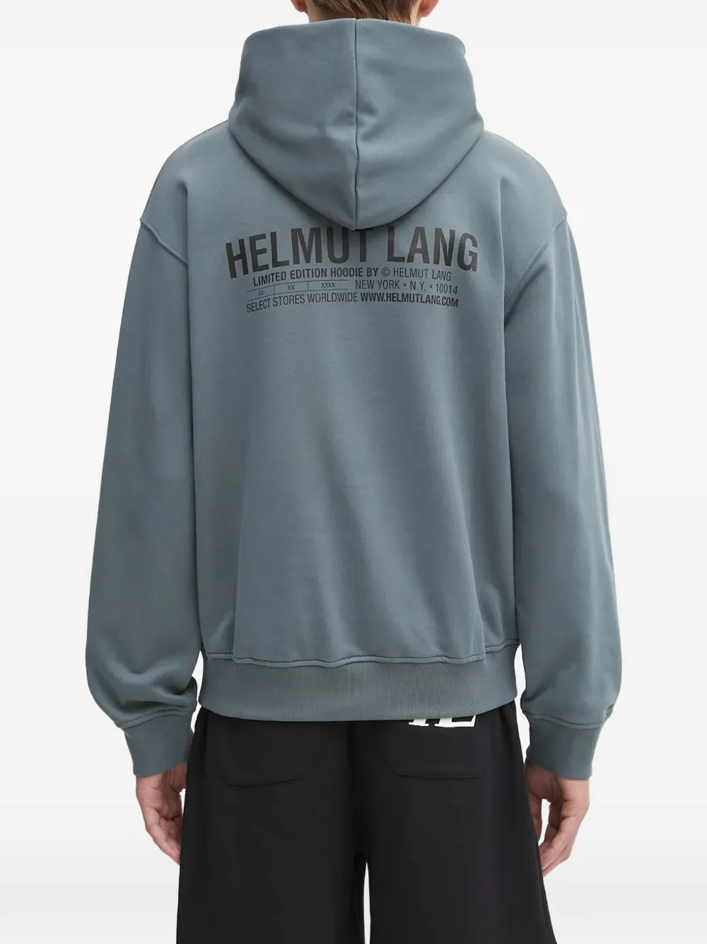 Helmut Lang Capsule hoodie Blauw