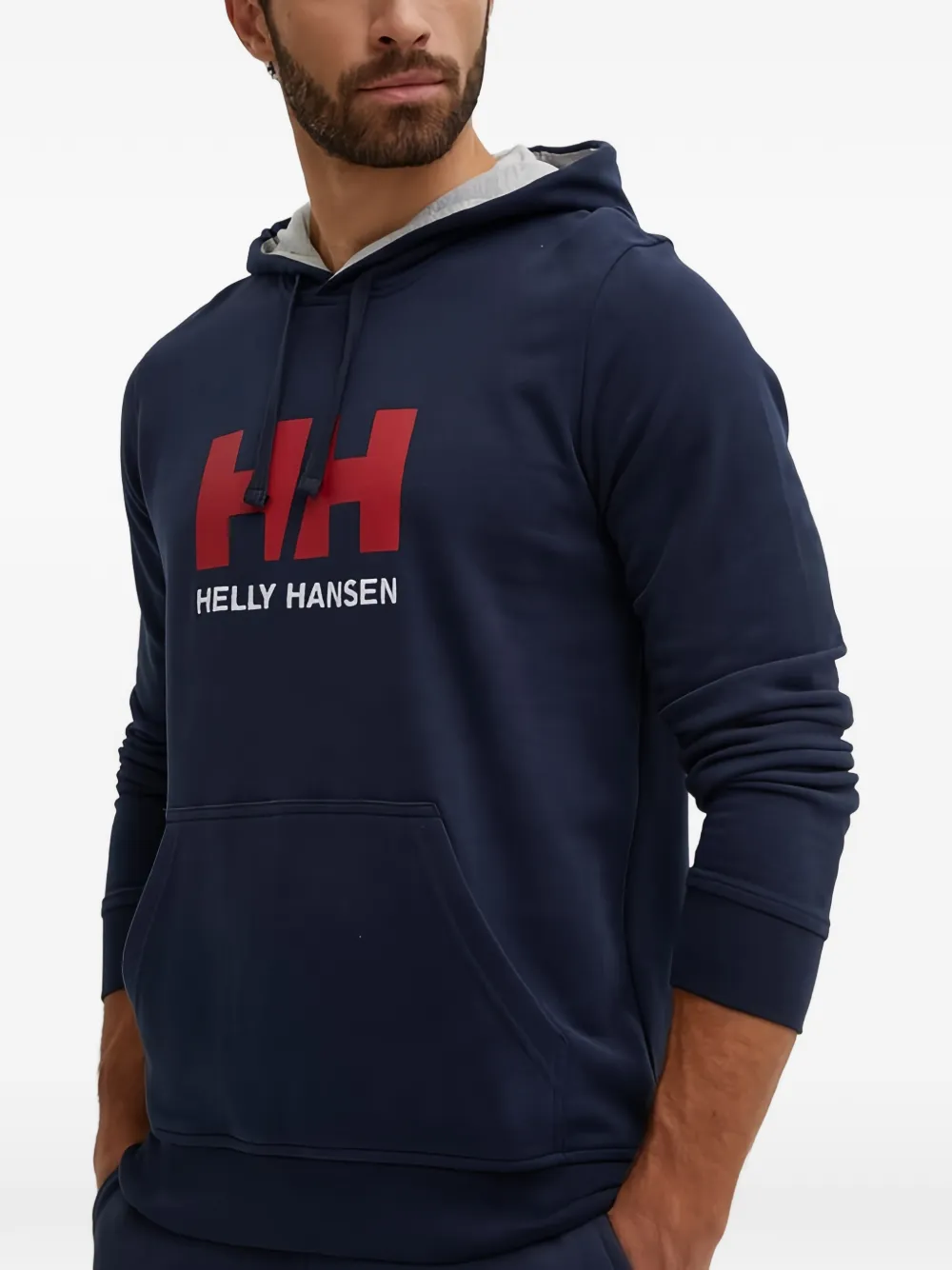 Helly Hansen logo hoodie - Blu