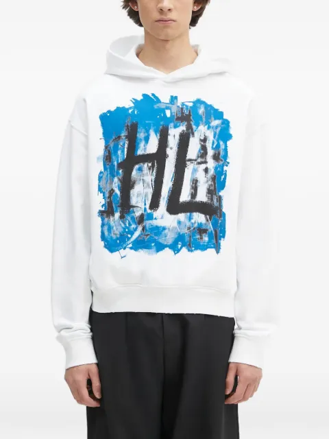 Helmut Lang graphic-print hoodie
