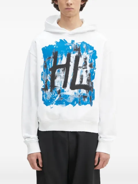 Helmut Lang graphic-print hoodie