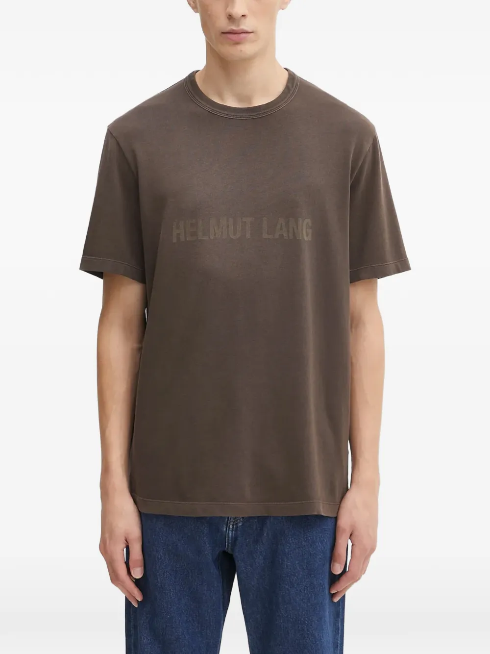 Helmut Lang logo-print T-shirt