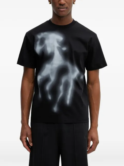 HELIOT EMIL airbrushed-effect T-shirt