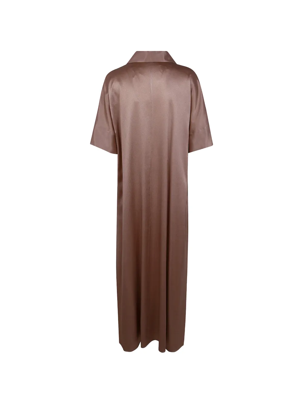  Antonelli Collar Midi Dress - Brown 