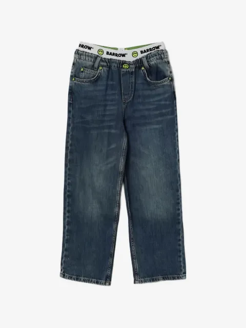 Barrow kids elasticated waistband jeans