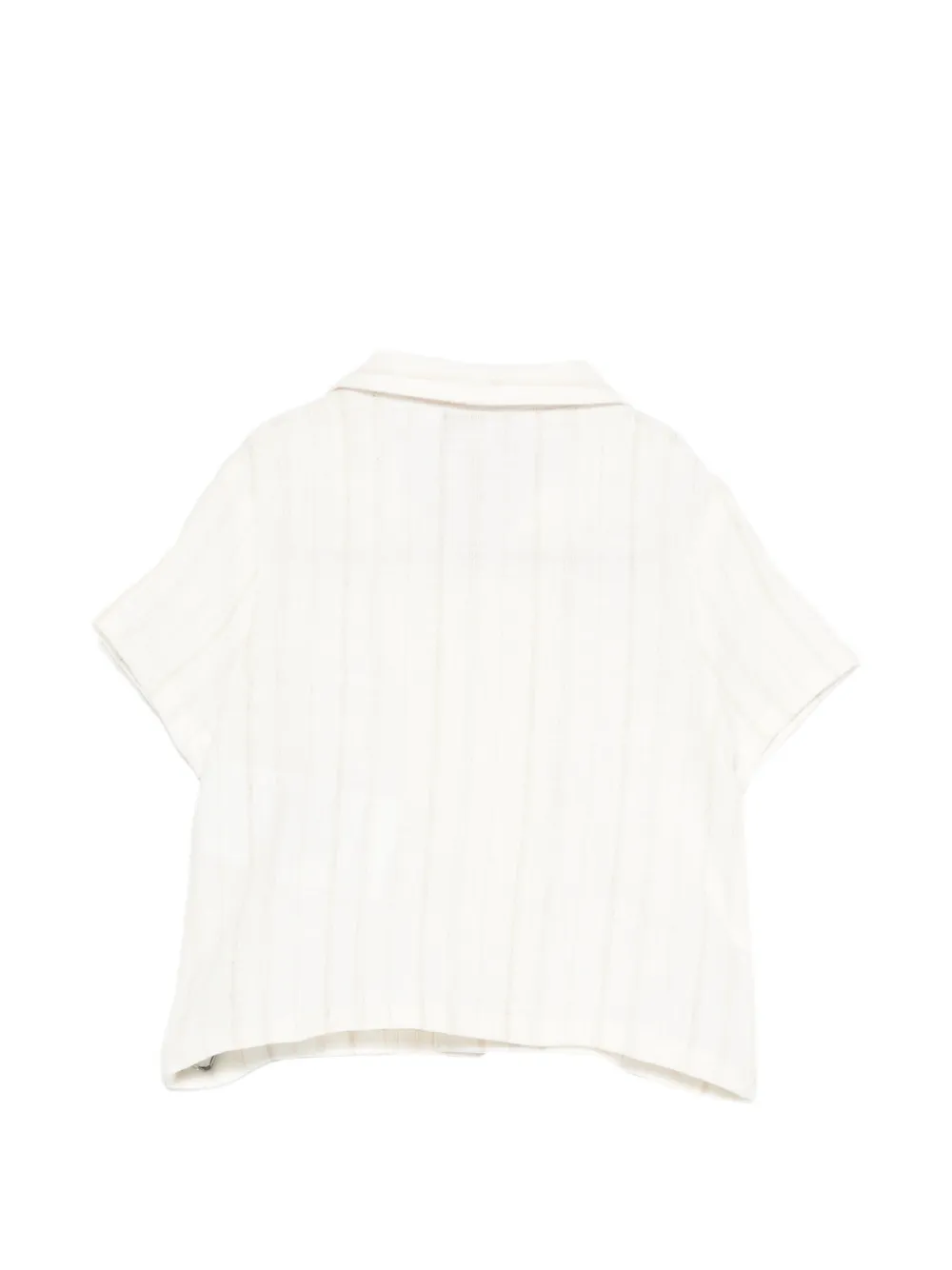 Emporio Armani Kids Shirt met knopen Beige