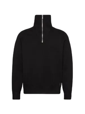 1017 ALYX 9SM Elevated half-zip Sweater | Black | FARFETCH
