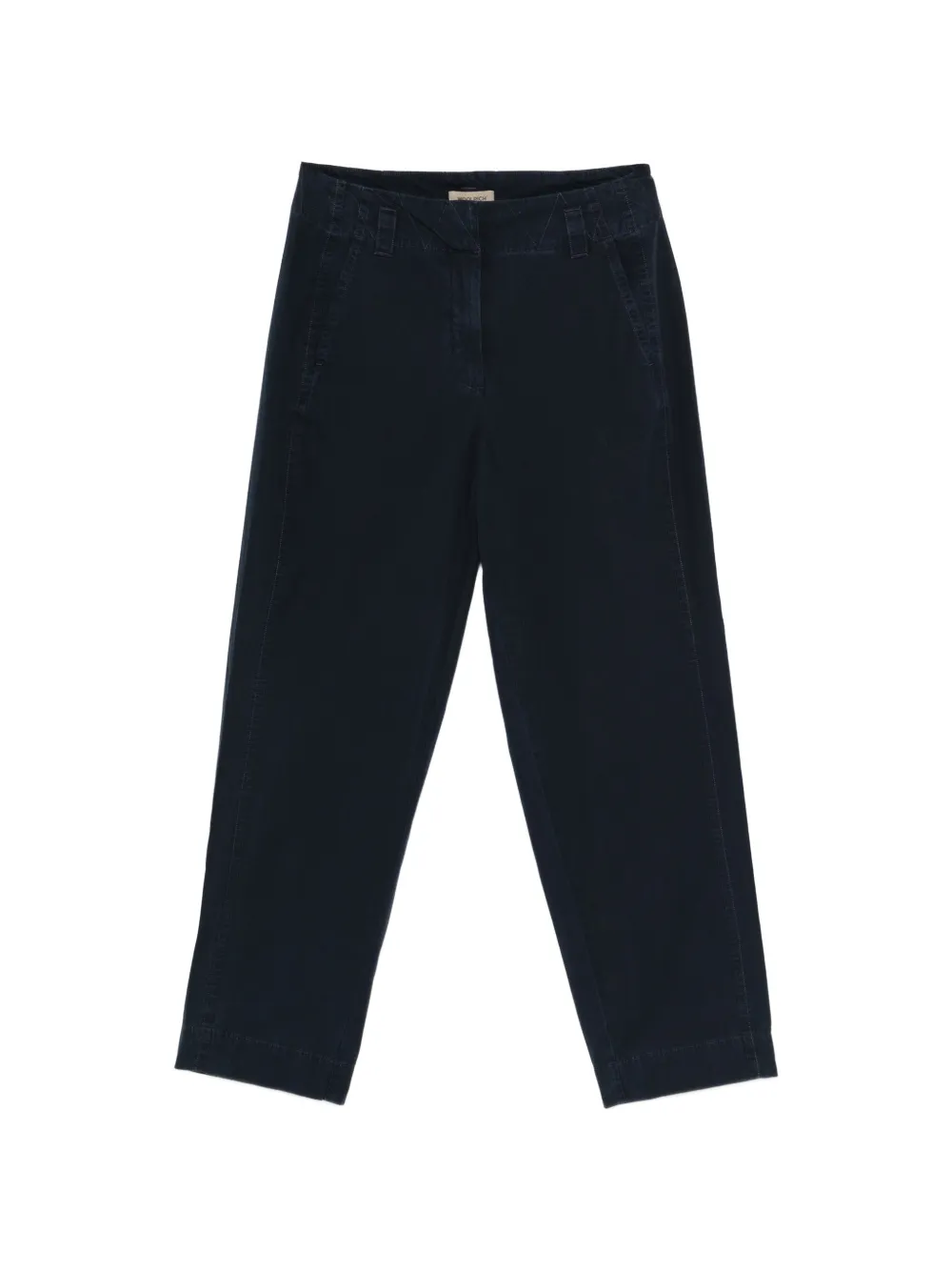 Woolrich poplin tapered trousers - Blu