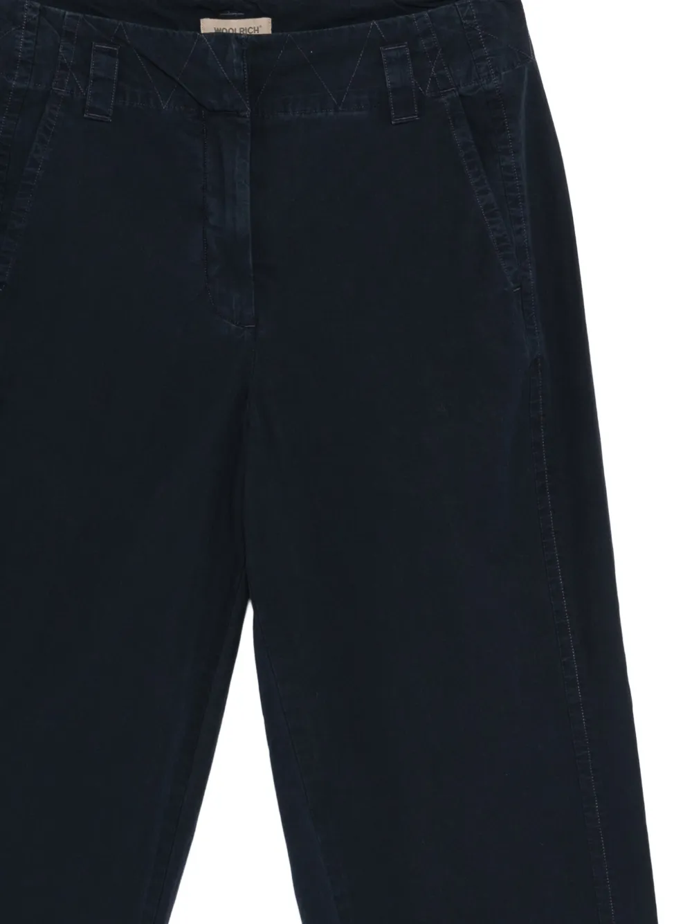 Woolrich Broek met toelopende pijpen Blauw