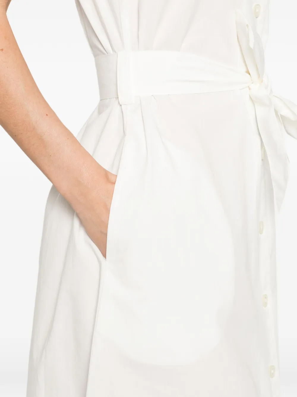 Woolrich Midi-jurk met knopen Beige