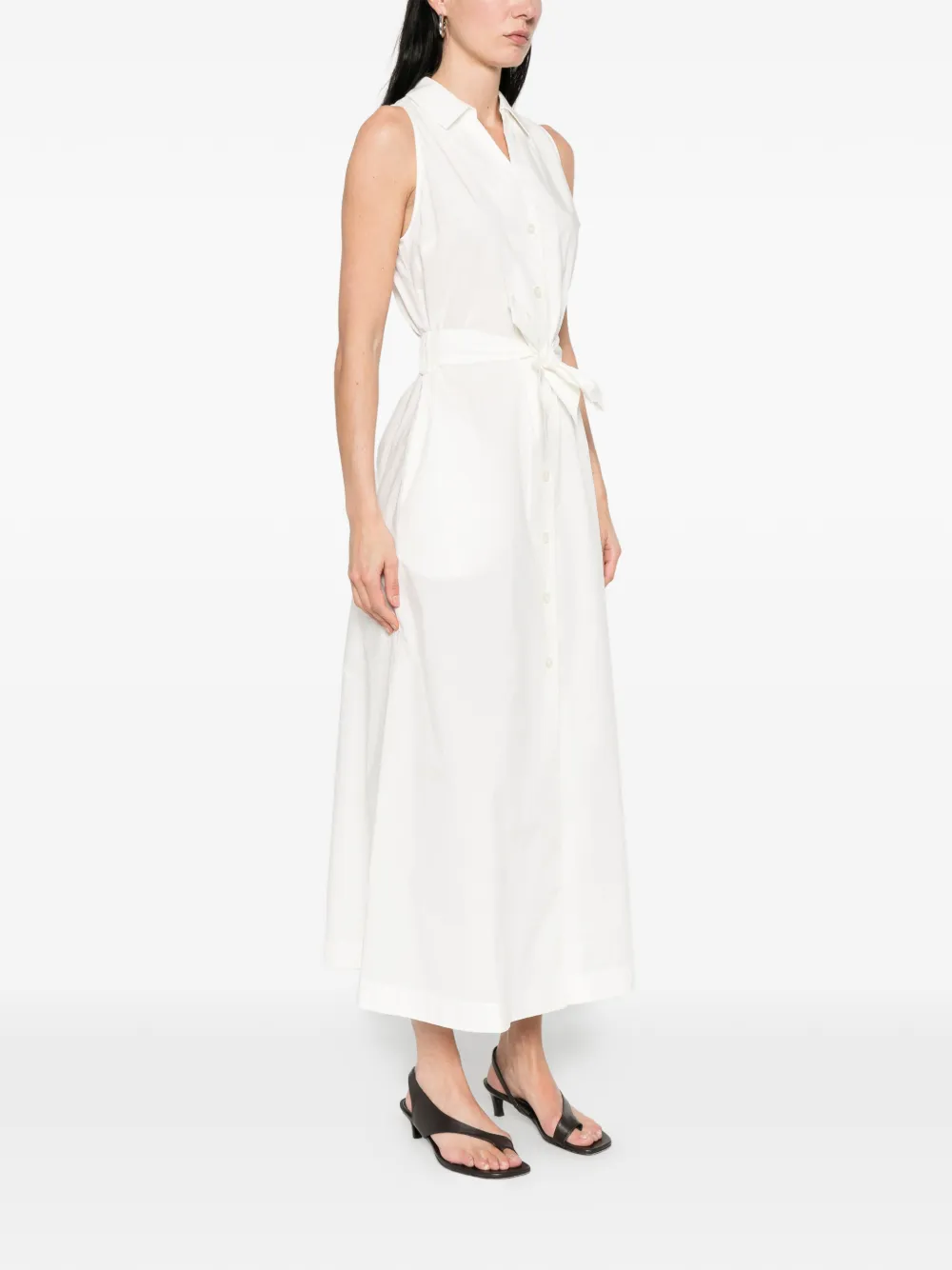  Woolrich Buttoned Midi Dress - Neutrals 