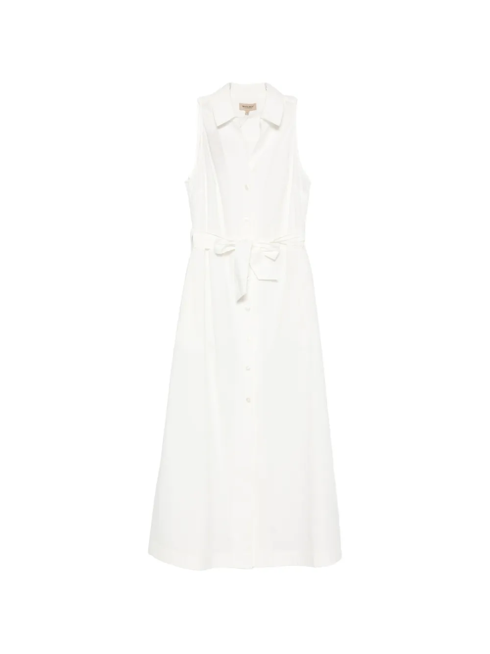 Woolrich buttoned midi dress - Toni neutri