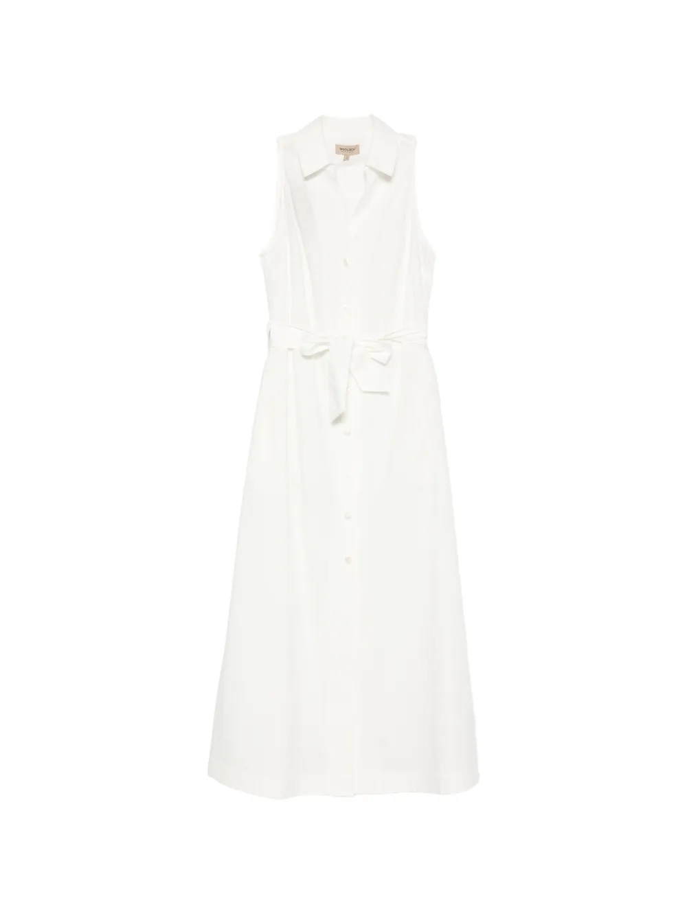 Woolrich buttoned midi dress - Toni neutri