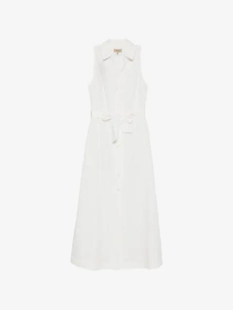 Woolrich vestido midi con botones
