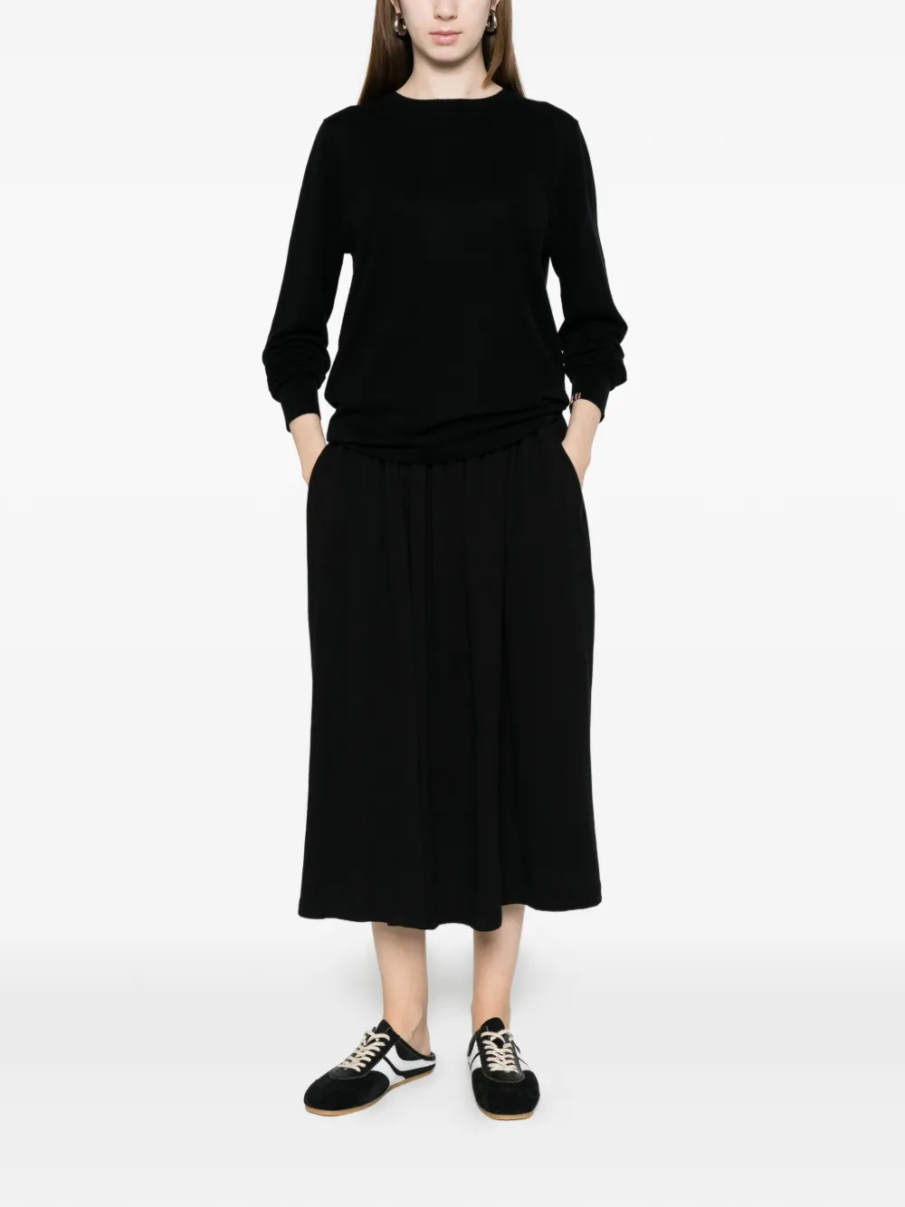extreme cashmere Nº415 selfie trui Zwart