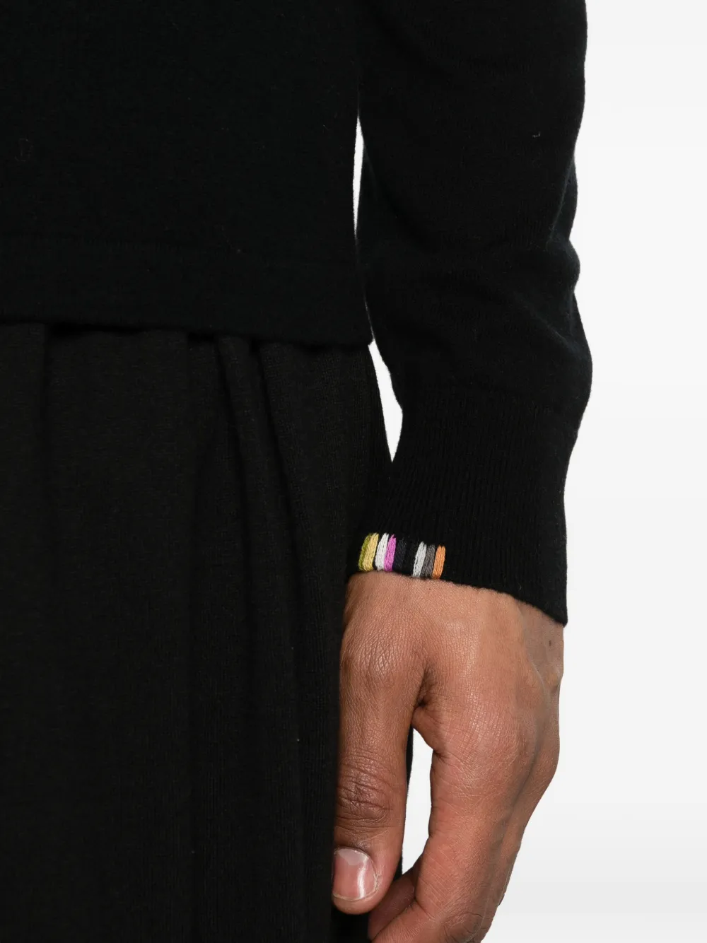 extreme cashmere Nº415 selfie trui Zwart
