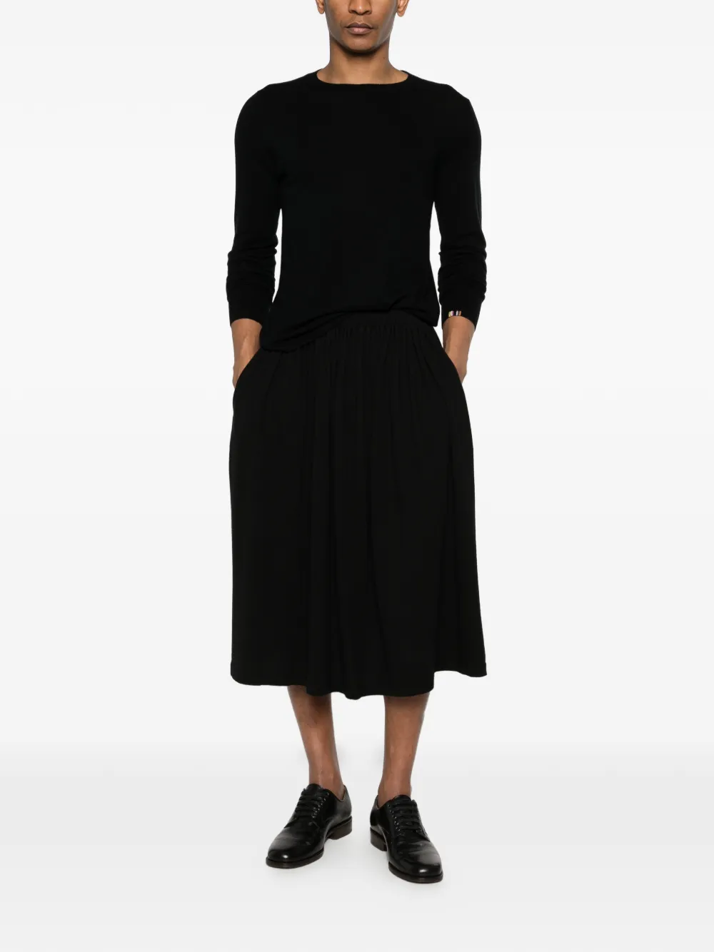 extreme cashmere Nº415 selfie trui Zwart