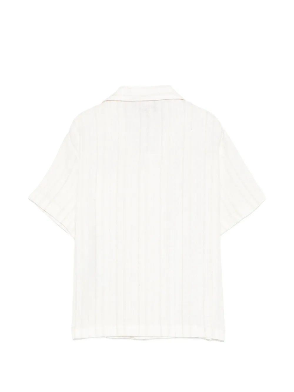 Emporio Armani Kids Gestreept shirt Beige