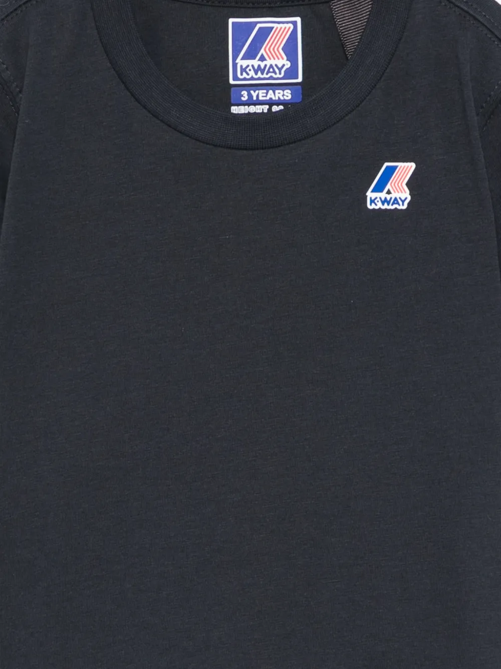  K Way Kids Logo-patch T-shirt - Blue 